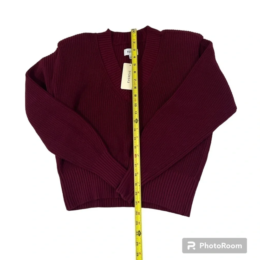 Pistola evereve shoulder pad sweater XS